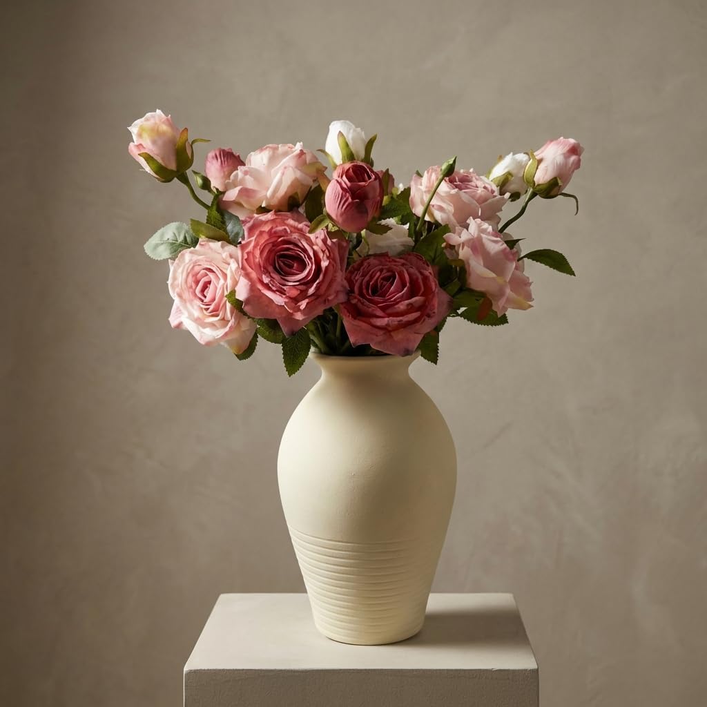 AUMESIS NORD – White Harmony Vase
