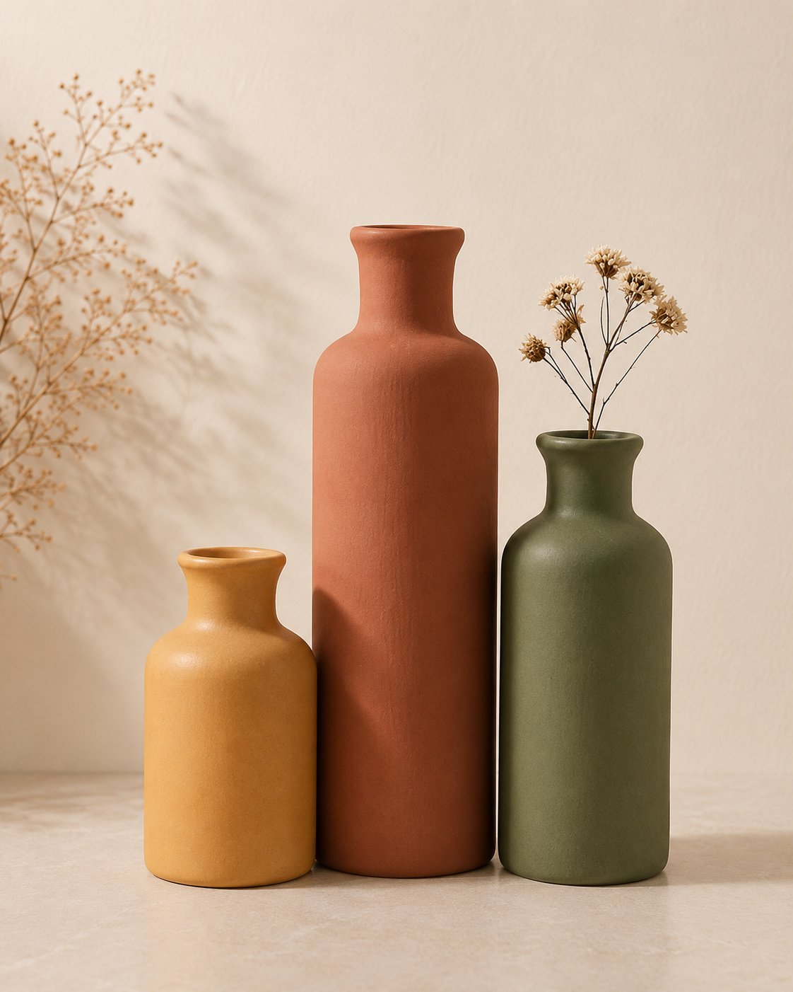 AUMESIS NORD – Neutral Vase Trio